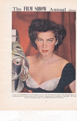 £2.19 • Buy Ava Gardner  Show Boat   8x10 , Colour, Film Show 1951