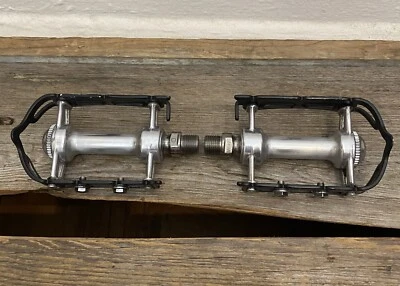 $400 • Buy Beautiful Vintage Campagnolo Super Record Strada Titanium Axle Pedals 