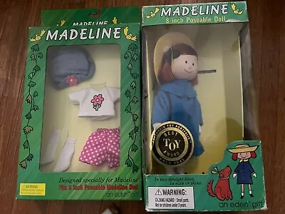 Madeline Playtime Fun! Play Clothes 8  Eden & Poseable Doll Vintage Rare • $129