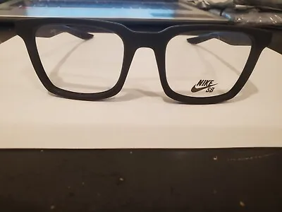 NEW NIKE - 7111 50/20/145 010 - MATTE BLACK - NEW Authentic MEN EYEGLASSES ITALY • $33.25