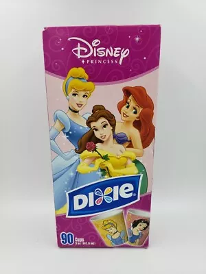 Dixie 5 Oz Cups 90 Disposable Cups Disney Princess Design • $34.99