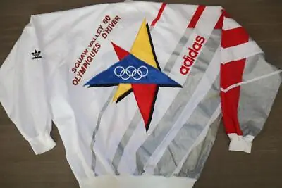 Vintage Adidas 2nd Olympic Winter Games Mens Crew Sweatshirt St Moritz Xl Rare • $79.99