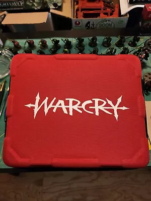 Warcry Carry Case - Warhammer Age Of Sigmar Miniature Storage OOP Foam THG • $47.49