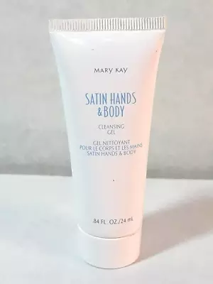 Mary Kay Satin Hands Body Cleansing Gel .84oz Travel Size ~ Ships FREE • $8