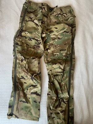 £3.45 • Buy Genuine British Army Issue Lightweight Multicam MTP GoreTex Waterproof Trousers