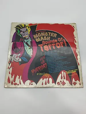 Sealed Monster Mash Sounds Of Terror Halloween 12  Vinyl Pickwick Records 1974 • $75