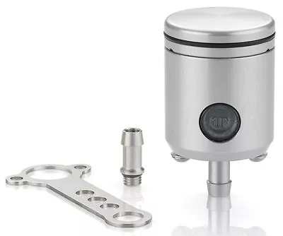 Rizoma Clutch Fluid Tank / Pot / Reservoir. Bottom Spigot. 15cc. Silver • $90.89