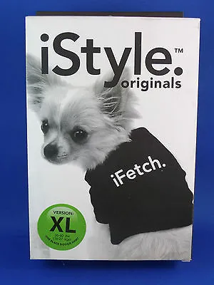 Dog Shirt Coat Light Weight IFetch T Shirt For Dogs 16- 27kgs Istyle Brand Black • $14.95