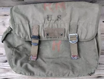 Original Wwii Ww2 Airborne Paratrooper M1936 M36 Musette Bag Pouch Backpack • $29.99