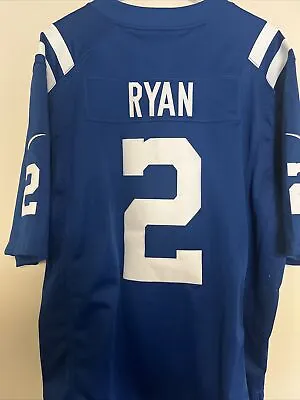 Nike On Field-Matt Ryan Indianapolis Colts #2 Jersey Size XXL Mens 2XL NWT • $44.99