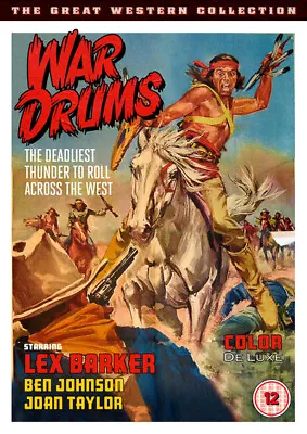 War Drums DVD (2016) Lex Barker Le Borg (DIR) Cert 12 FREE Shipping Save £s • £3.48