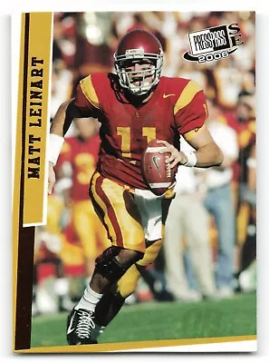 2006 Press Pass SE - Gold #G20 MATT LEINART Rookie RC Arizona Cardinals NICE !!! • $0.99