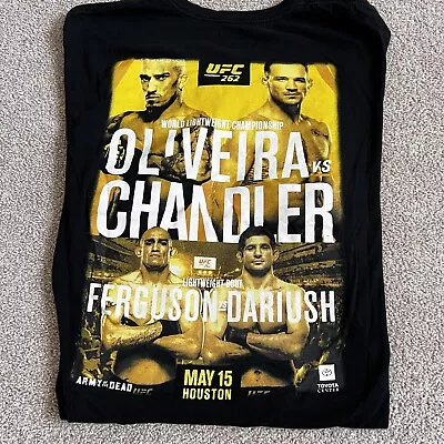 UFC 262 T Shirt 2X MMA Fighting Charles Oliveira Michael Chandler Tony Ferguson • $29