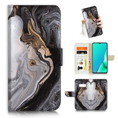 ( For Samsung S7 ) Wallet Flip Case Cover AJ24192 Cloud Marble • $12.99