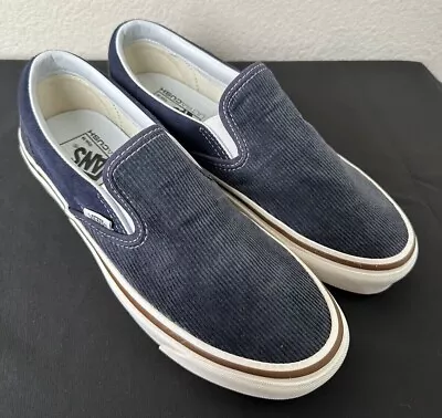 Vans Classic Slip On 9 (Anaheim Factory) OG Navy Mens 7.5 VNOA3JEXUM5 • $45