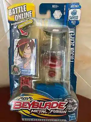 £36 • Buy Out Of Production Hasbro Beyblade Metal Fusion BB-69 POISON SERPENT SW145SD WWBA