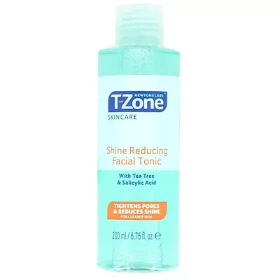 T-Zone Shine Reducing Facial Tonic -- 200ml Tea Tree And Salicylic Acid Formula • £8