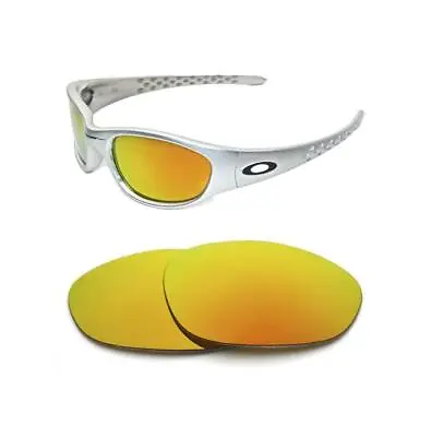 New Polarized Fire Red Replacement Lens For Oakley Vintage Xx Ten Sunglasses • £22.99