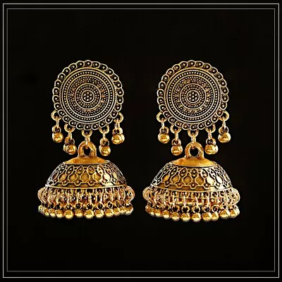 Hot Indian Vintage Bollywood Gypsy Exquisite Traditional Jhumka Jhumki Earrings • $3.67