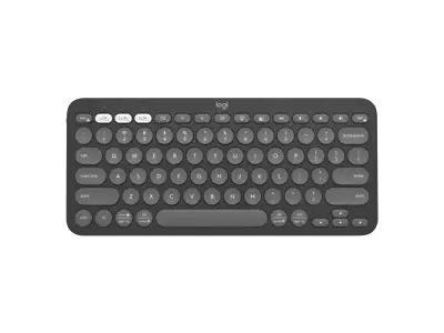 Logitech Pebble Keys 2 K380s Keyboard Multi Device Bluetooth Le Tonal Graphit • $77.55