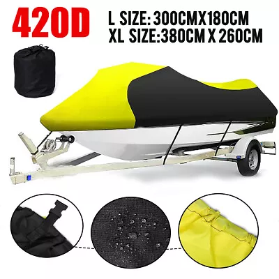 For Jet Ski Seadoo Sea Doo Bombardier PWC ​420D Oxford Cloth Trailerable Cover • $44.29