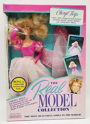 The Real Model Collection Cheryl Tiegs Doll 1989 Matchbox No 54612 NRFB • £20.95