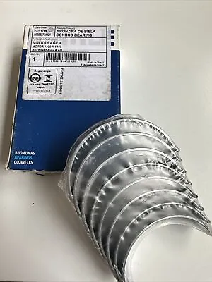 VW MAHLE Connecting Rod Bearing Set 1200cc-1600cc +.020  (.50mm) Journal NEW NOS • $20.69