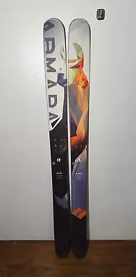 $145 • Buy Armada JJ 2.0 Twin Tip Rocker Skis 175 Cm Drilled For Look Pivot Binding AS-IS