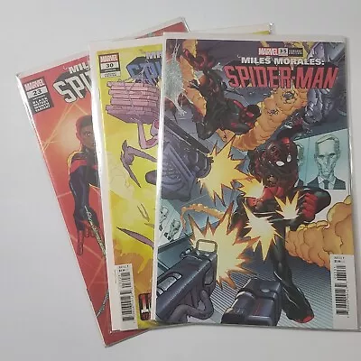 MARVEL Miles Morales: Spider-Man 23 + 30 + 35 3 Book Variant Set • $4.99