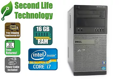 Dell Optiplex 9010/7010 MT I7-3770 3.4GHz 16GB RAM NO HDD NO OS • $94.99