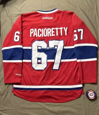 Montreal Canadiens Max Pacioretty Sweater W/ PUCK Reebok Men’s Size Large NHL  • $67