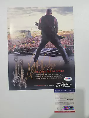 Kerry King Slayer BC Rich Signed Autographed 8x10 Photo PSA/DNA Auto Autograph • $94.50