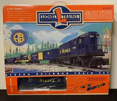 NIB Lionel 6-11972 O Scale Gauge Alaska GP7 Diesel Train Set ~Sealed~ • $319.99