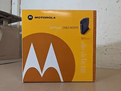 MOTOROLA SURFboard Cable Modem SB5100 Preowned/Open Box • $26.99