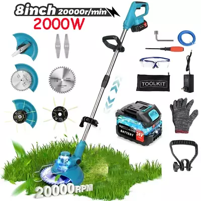 Grass String Trimmer Lawn Edger Weed Eater For Makita Weed & Brush Cutter 2000W • $69.49