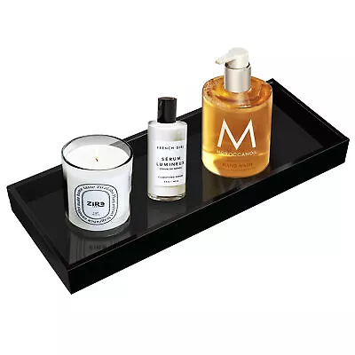 Bathroom Vanity Tray Acrylic Organizer Holder For Counter Candle Jewelry Trinket • $13.90