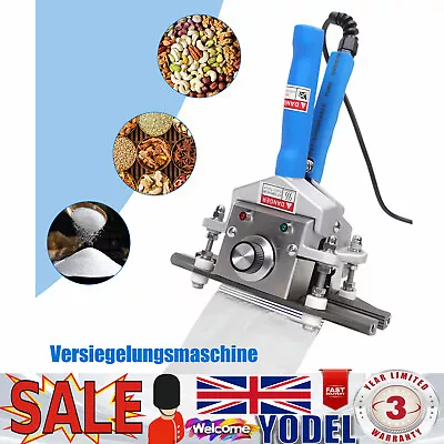 FKR-200 300W Hand-Held Bag Sealer Manual Portable Food Packaging Sealing Machine • £80.18