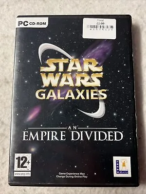 $70 • Buy Star Wars Galaxies : An Empire Divided - Pc Game - Fast Post - Original Edition