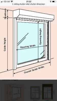 Manual/electric Security Roller Shutters All Sizes • £99