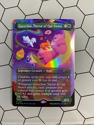 MTG | Secret Lair | Borderless Goreclaw Terror Of Qal Sisma | 🌟FOIL🌟 • $19.99