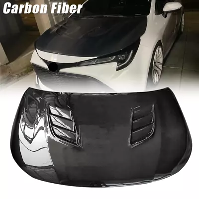 For Toyota Corolla 2019-22 2023 HATCHBACK 4DR Carbon Fiber Velocity Hood Bonnet • $1299