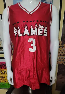 New Hampshire Flames Womens Basketball Jersey XL AAU Merrimack NH Travel • $14.99