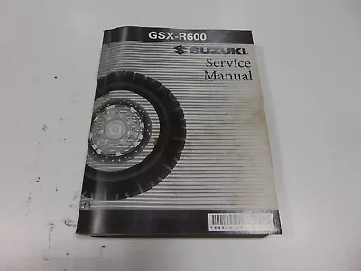 $104.49 • Buy M18 99500-35110-03E Suzuki GSX-R600 Service Manual 08 2008 AE