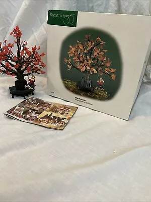 🍁 Retired Dept 56 Village Accessories  Swinging Under The Old Oak Tree  - 1998 • $39.99