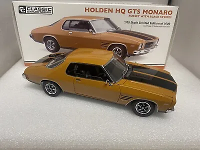 1:18 Holden HQ Monaro GTS Coupe Russet 350c #18802 Carlectable Diecast • $152.50