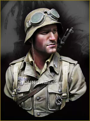 Young Miniatures German DAK Infantry WWII 1/10th Scale YM1839 NIB Resin • $60