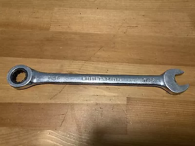 Craftsman Ratcheting Wrench 9/16  42564 D-AB • $9