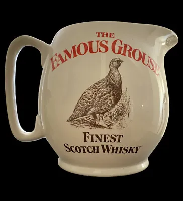 The Famous Grouse Finest Scotch Whisky Water Pitcher Pub Jug Flagon Wade Whiskey • $30