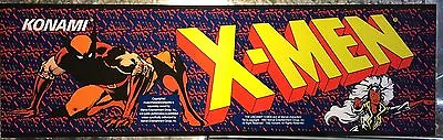 $18.95 • Buy X-Men Konami Arcade Marquee By Konami 27 X8 