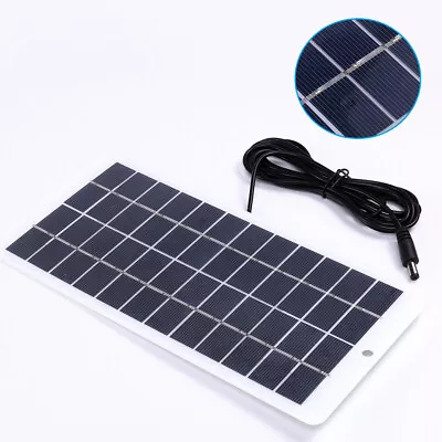 5W 420MA Solar Panel Kit Outdoor Polycrystalline Solar Charging Panel DC552 • $14.41